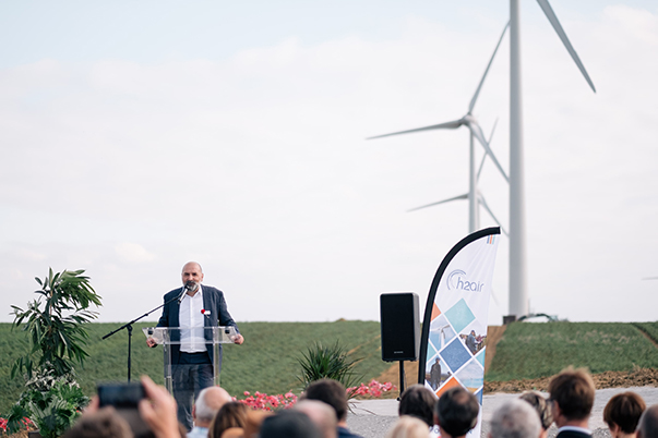 INAUGURATION DU PARC ÉOLIEN DU COQUELICOT 1 - H2air