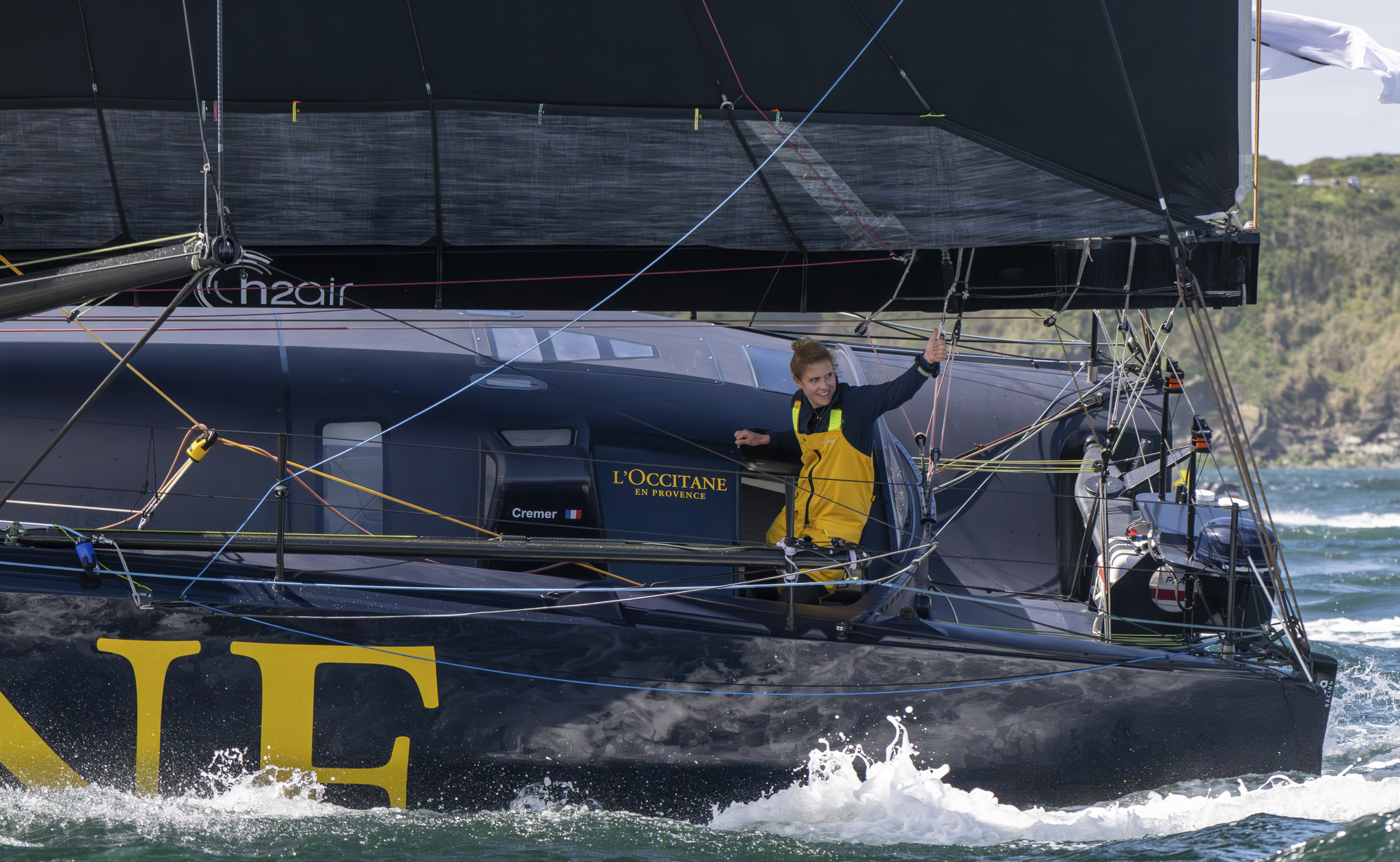 Partenariat Clarisse Crémer - IMOCA 